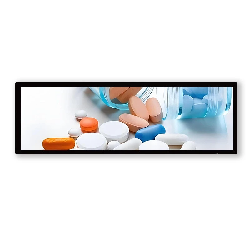 36.2 Inch LCD Bar Display Dobleng Nawong Screen