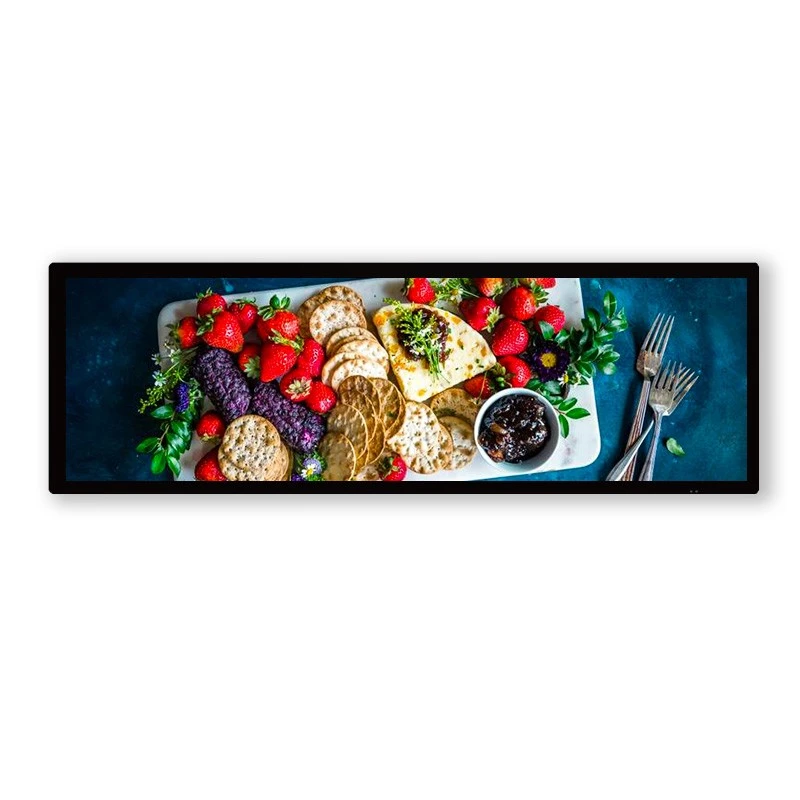 49.5 Inch LCD Bar Display Dobleng Nawong Screen Manufacturer