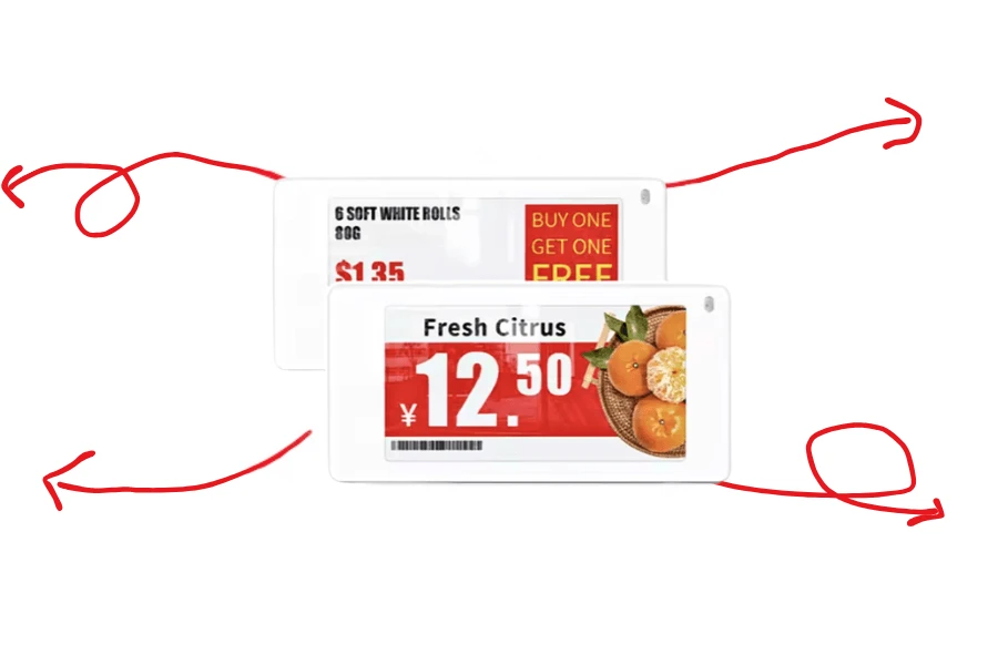 2.66-inch E-ink Electronic Paper Display use case 2.66-inch E-ink Electronic Paper Display use case