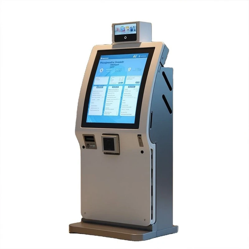 Self Service Reception Interactive Kiosk Solutions Display